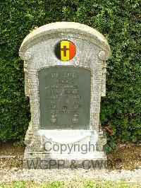 Le Mans West Cemetery - Van Bavel, Louis